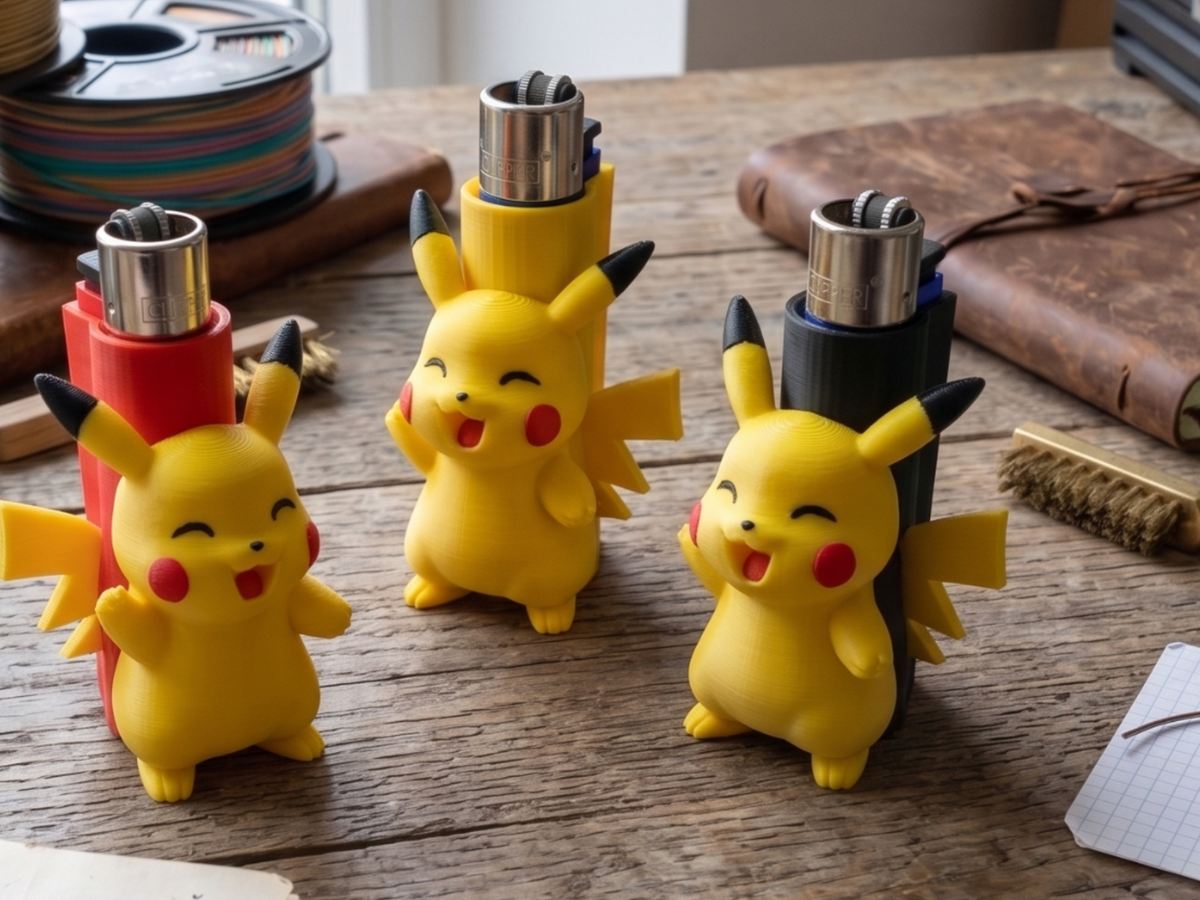 Pikachu çakmak kılıfı