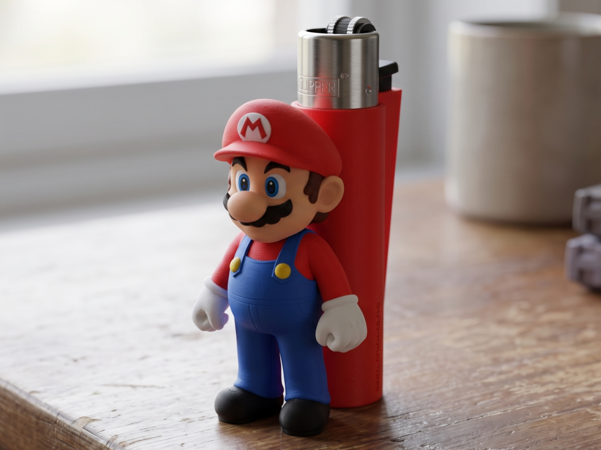 Super Mario çakmak kılıfı