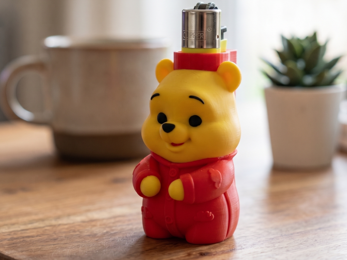 Bebek Winnie the Pooh çakmak kılıfı