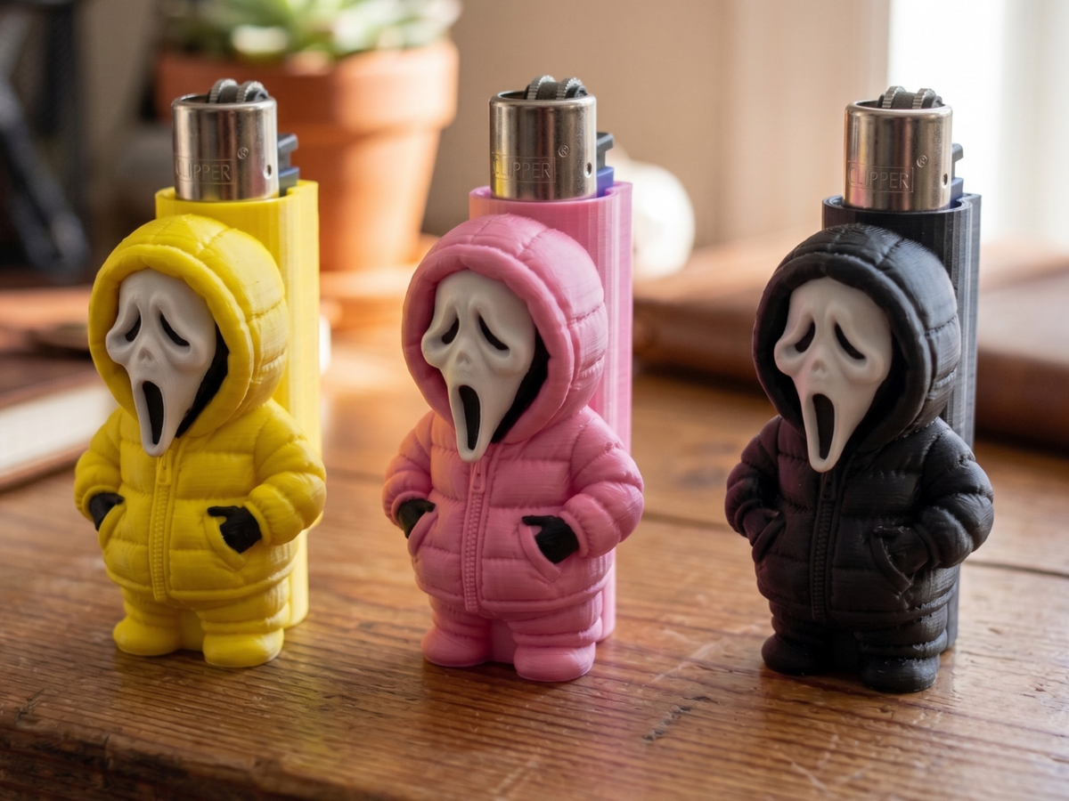 Scream çakmak kılıfı
