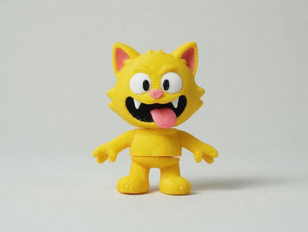Çılgın Kedi mini flexi anahtarlık