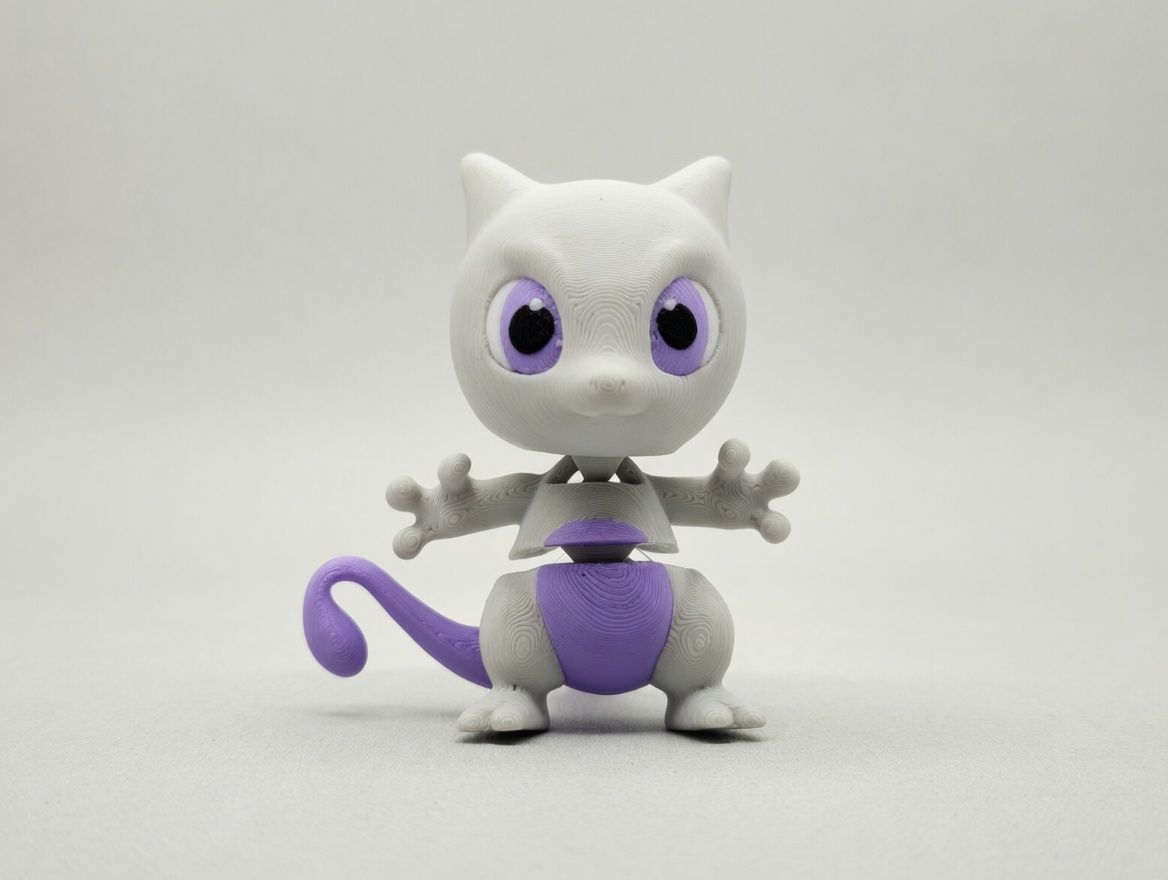 Mewtwo mini flexi anahtarlık