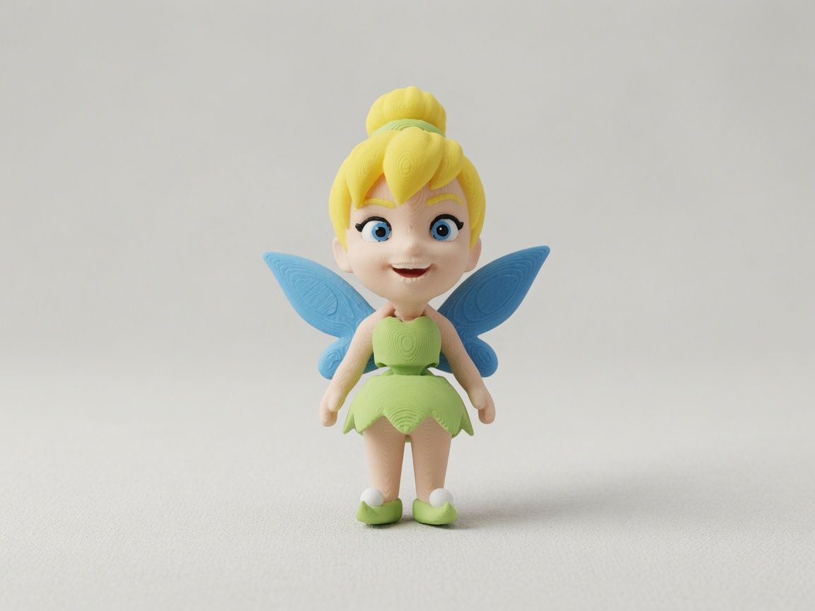 Tinker Bell mini flexi anahtarlık