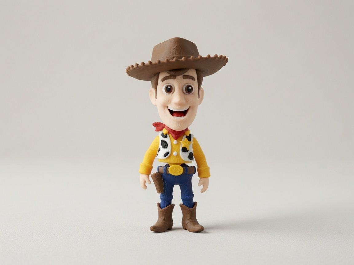 Woody (Toy Story) mini flexi anahtarlık