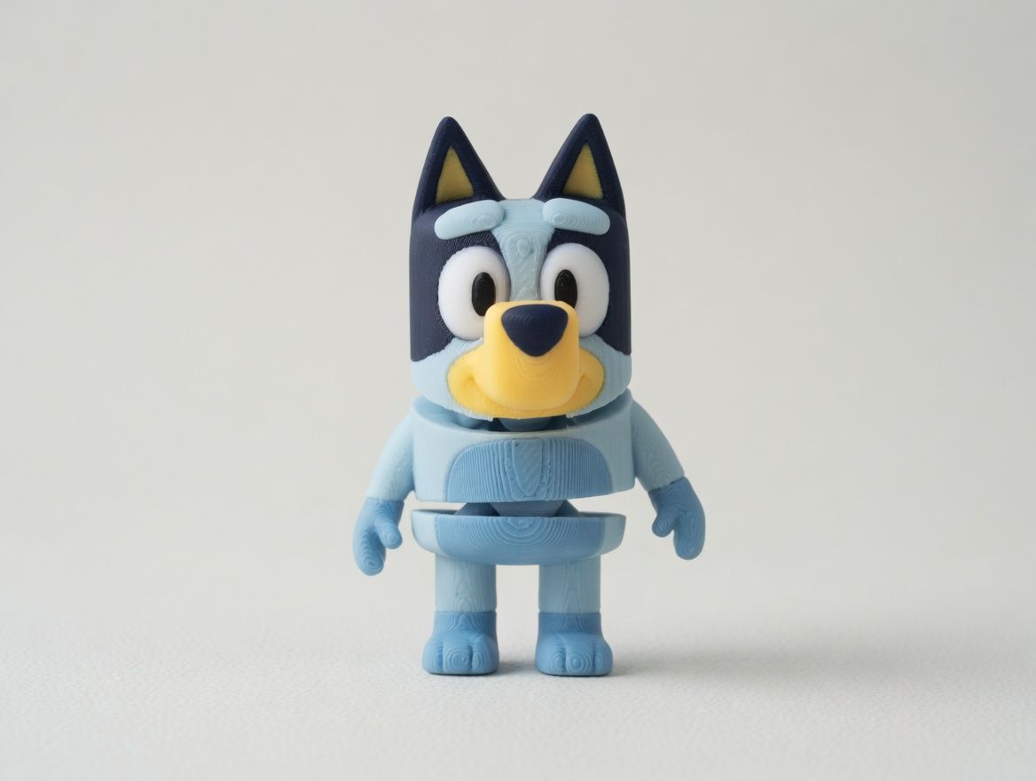 Bluey mini flexi anahtarlık