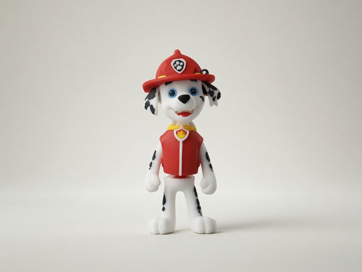 Marshall (Paw Patrol) mini flexi anahtarlık