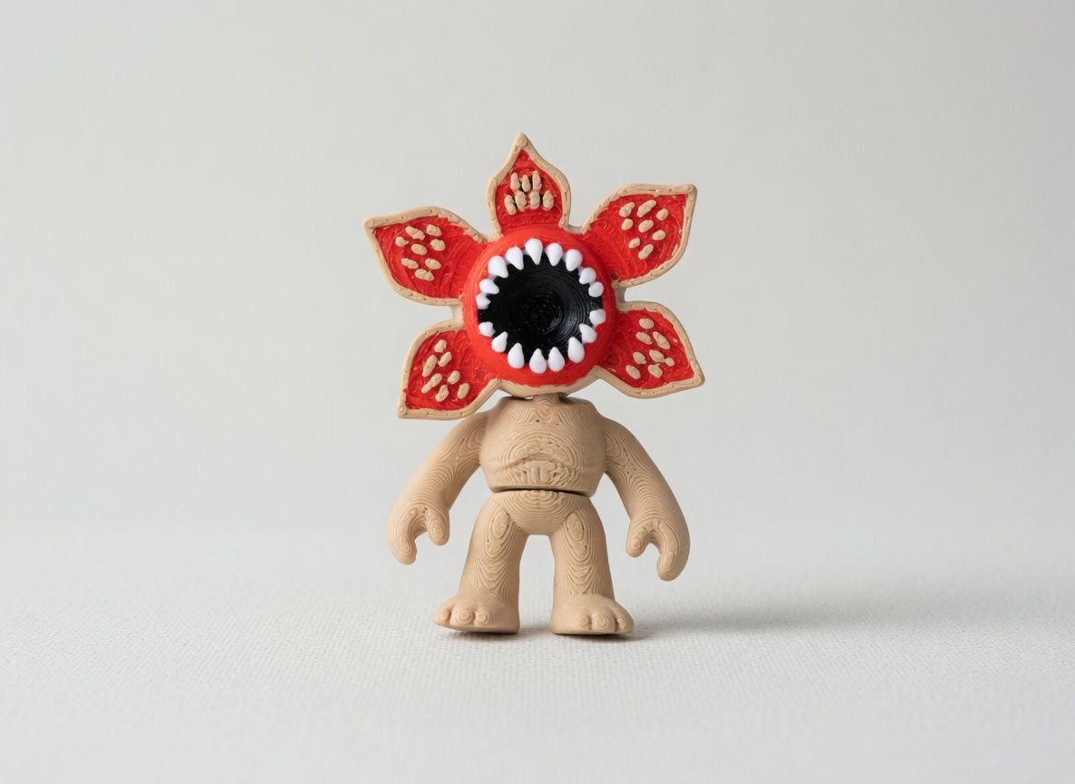 Demogorgon mini flexi anahtarlık