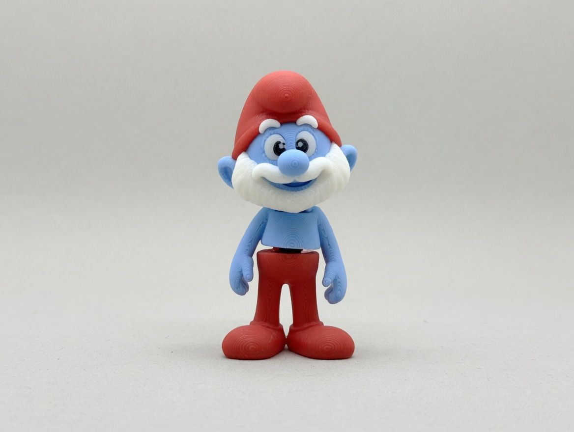 Şirin Baba mini flexi anahtarlık