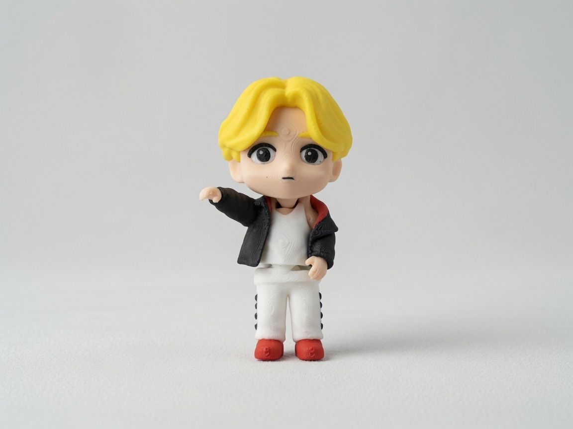 Jimin (BTS) mini flexi anahtarlık
