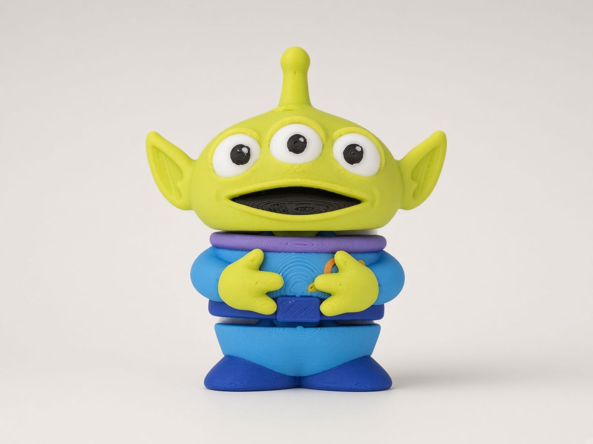 Toy Story Uzaylı mini flexi anahtarlık