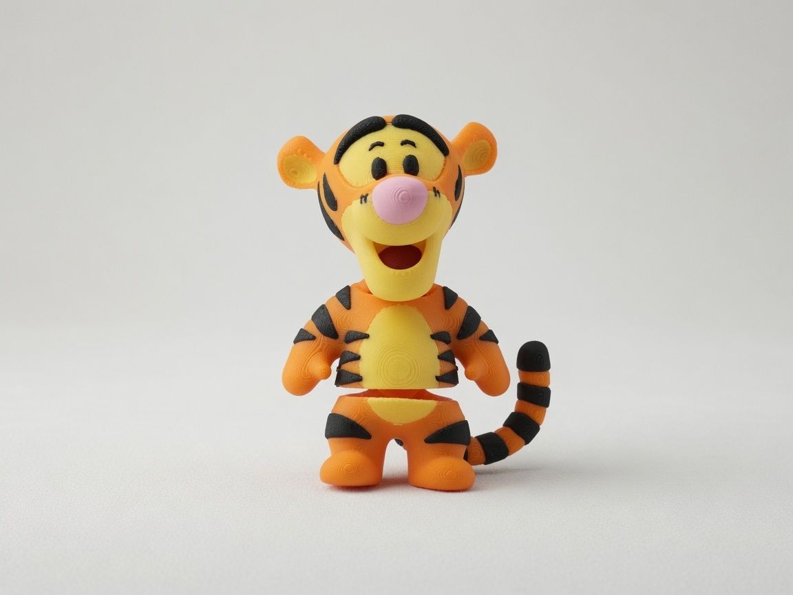 Tigger mini flexi anahtarlık
