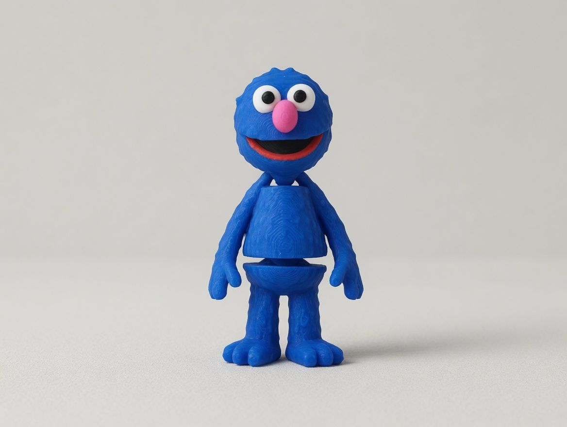 Grover (Susam Sokağı) mini flexi anahtarlık