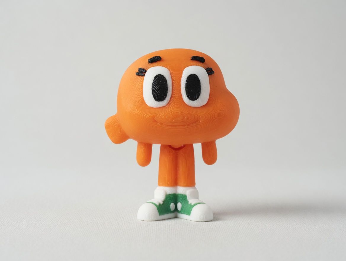 Darwin Watterson mini flexi anahtarlık