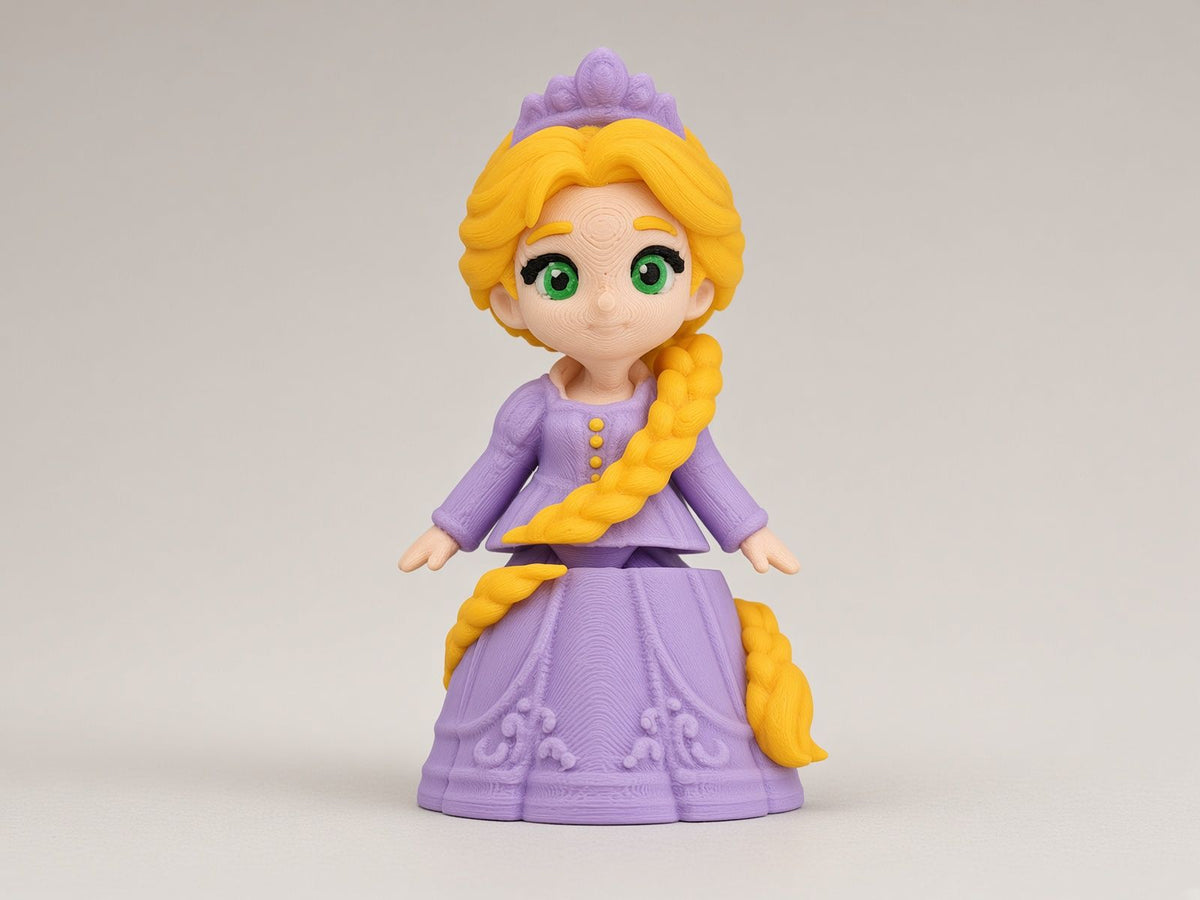 Rapunzel mini flexi anahtarlık