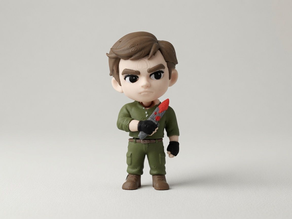 Dexter Morgan mini flexi anahtarlık
