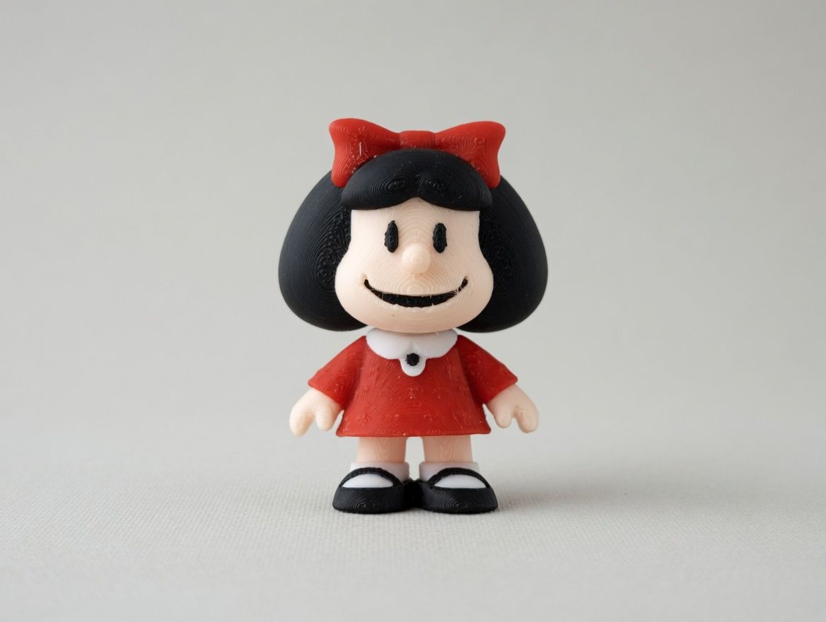 Mafalda mini flexi anahtarlık