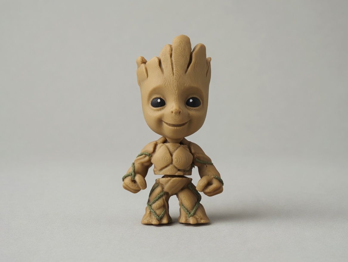 Groot mini flexi anahtarlık