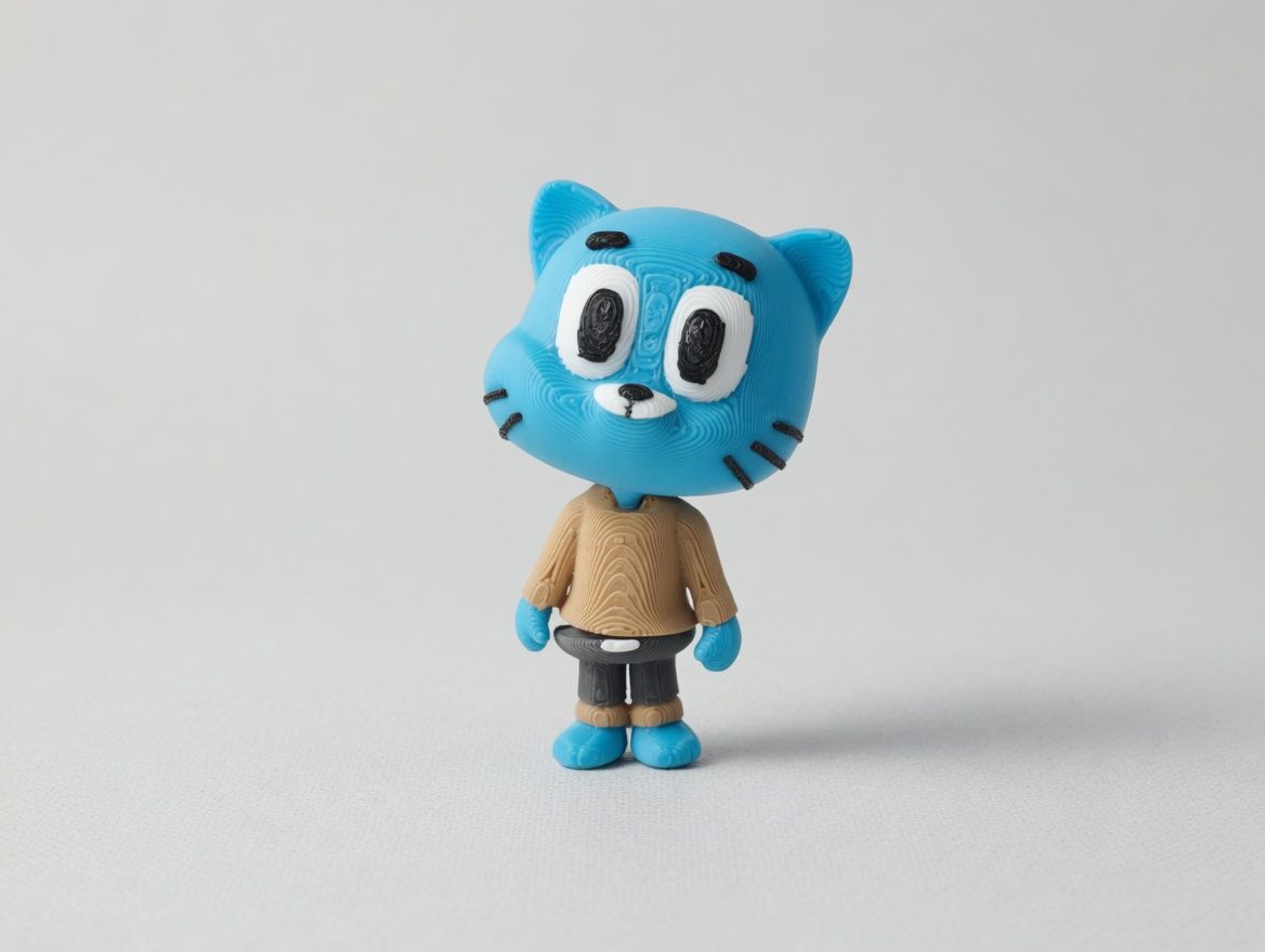 Gumball mini flexi anahtarlık