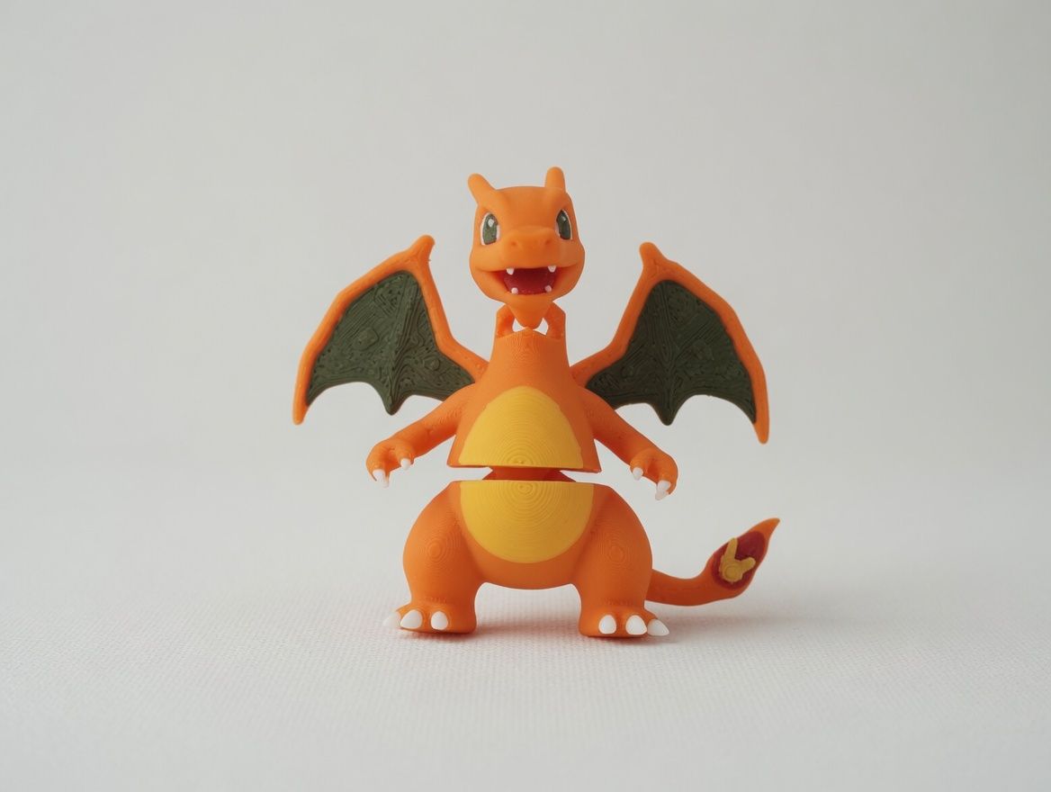 Charizard mini flexi anahtarlık