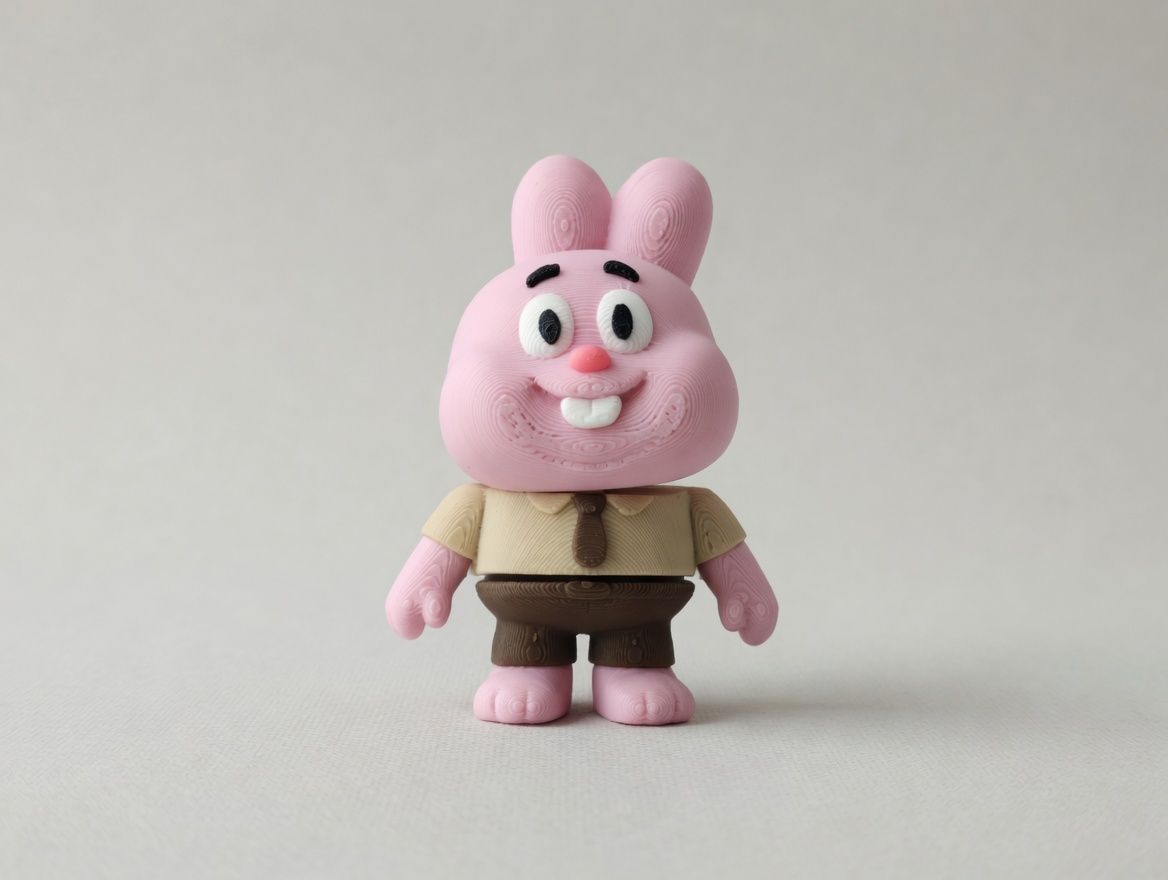 Richard Watterson mini flexi anahtarlık
