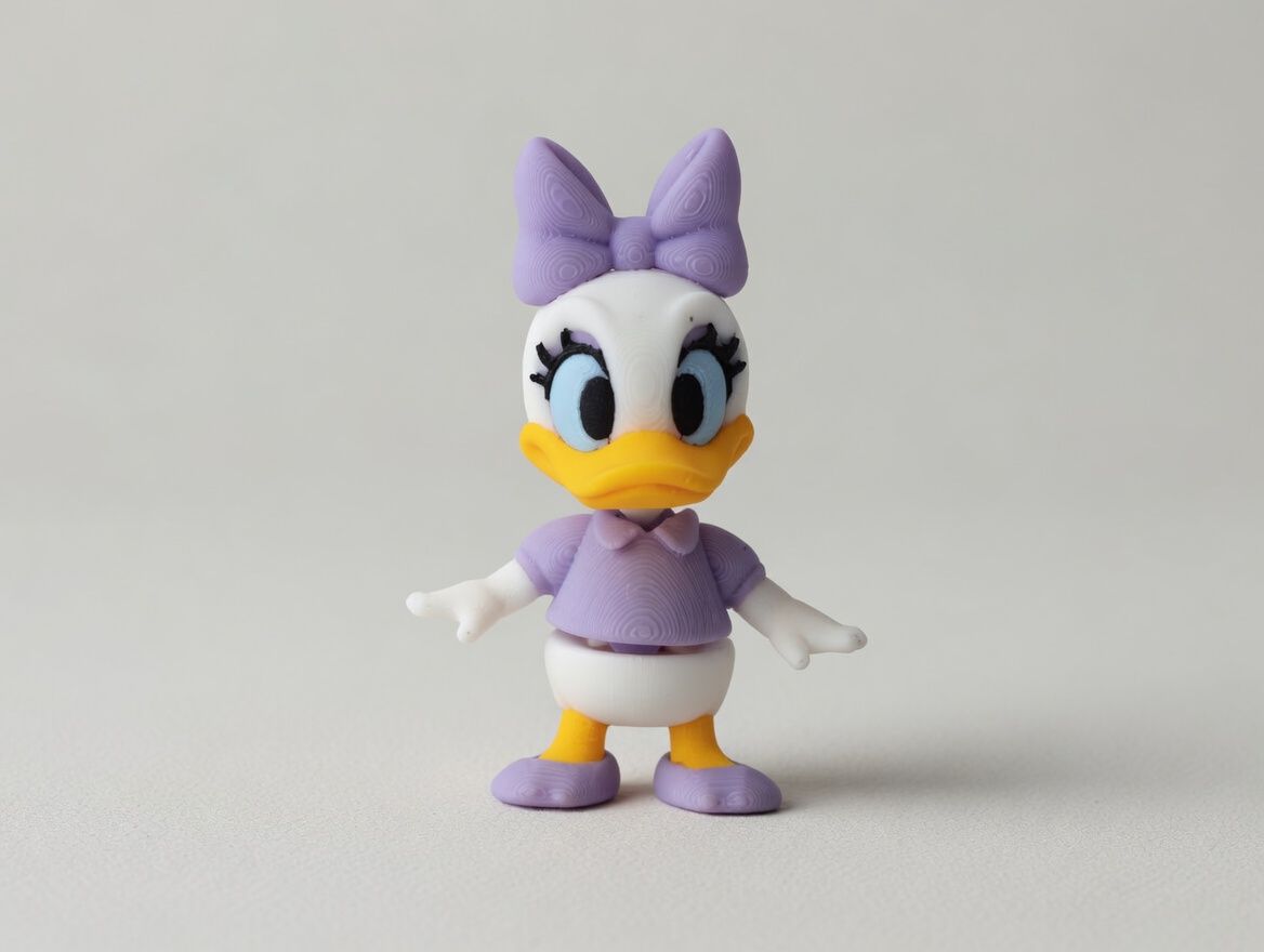 Daisy Duck mini flexi anahtarlık