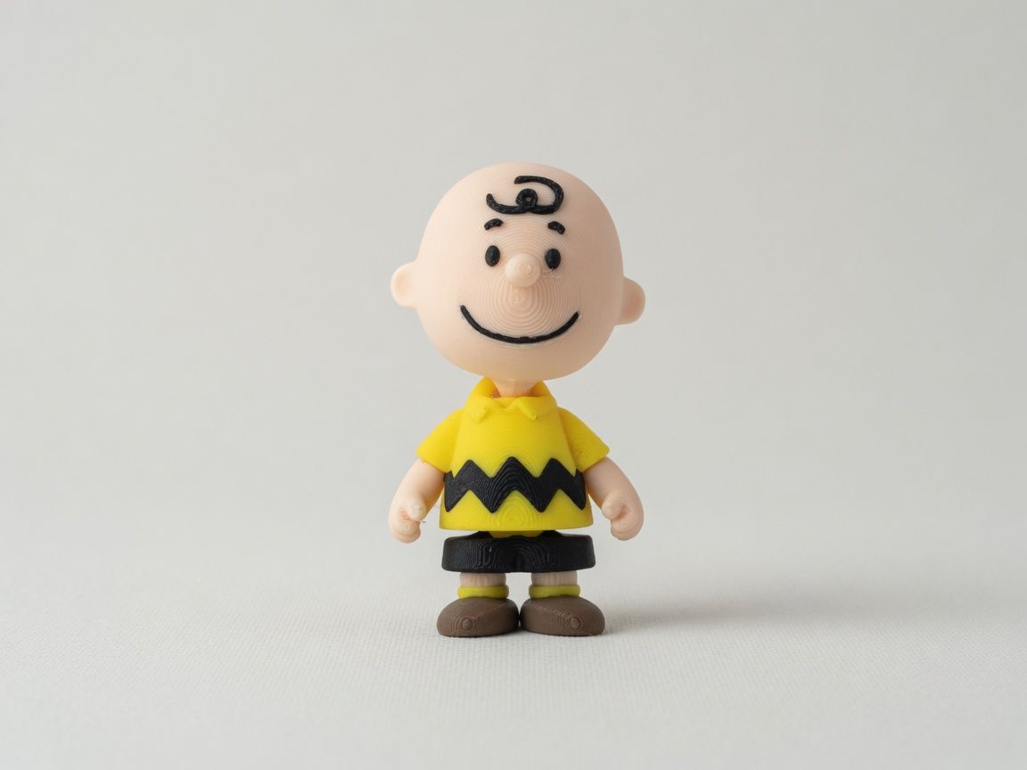 Charlie Brown mini flexi anahtarlık