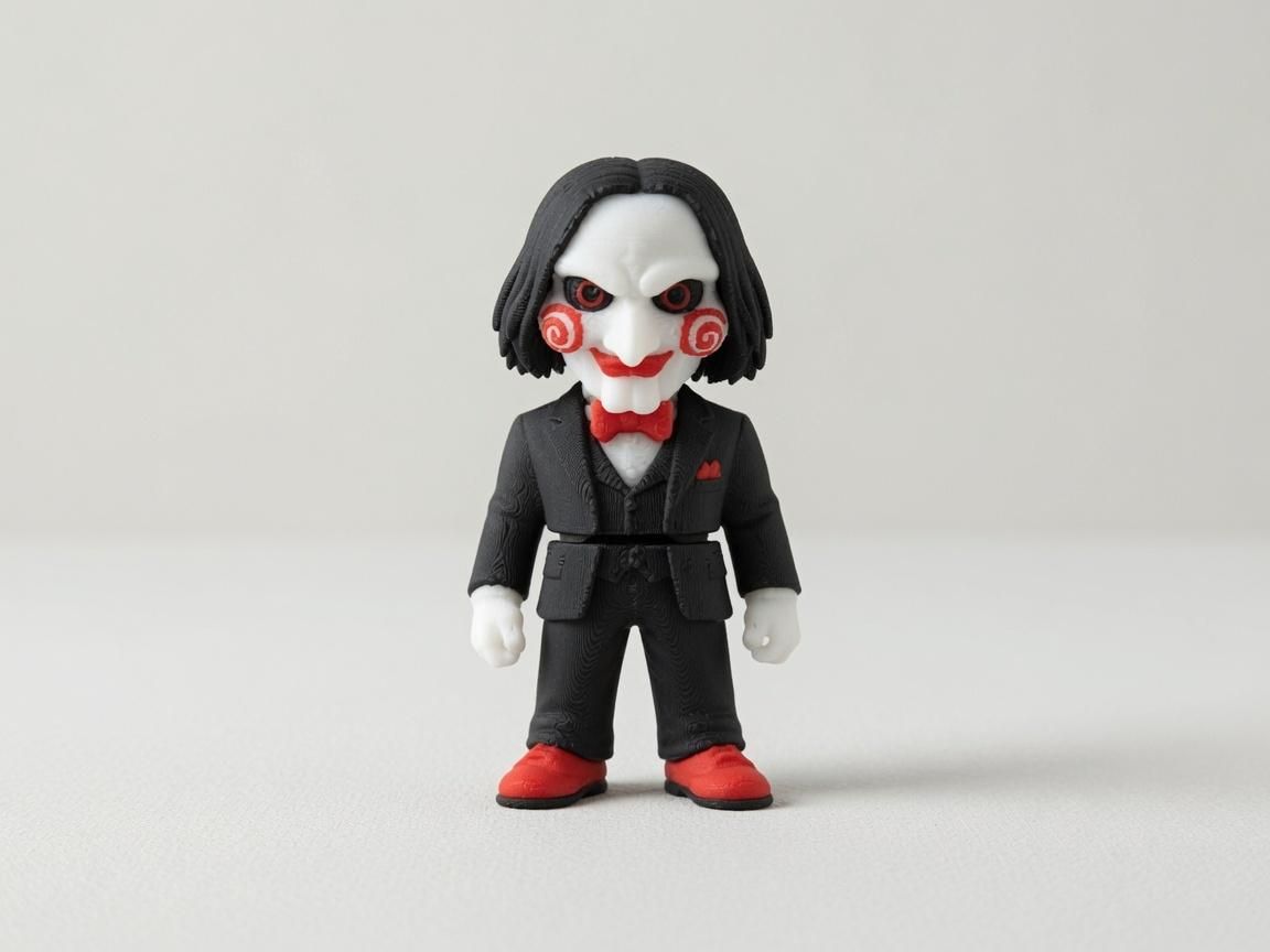Billy (Saw) mini flexi anahtarlık