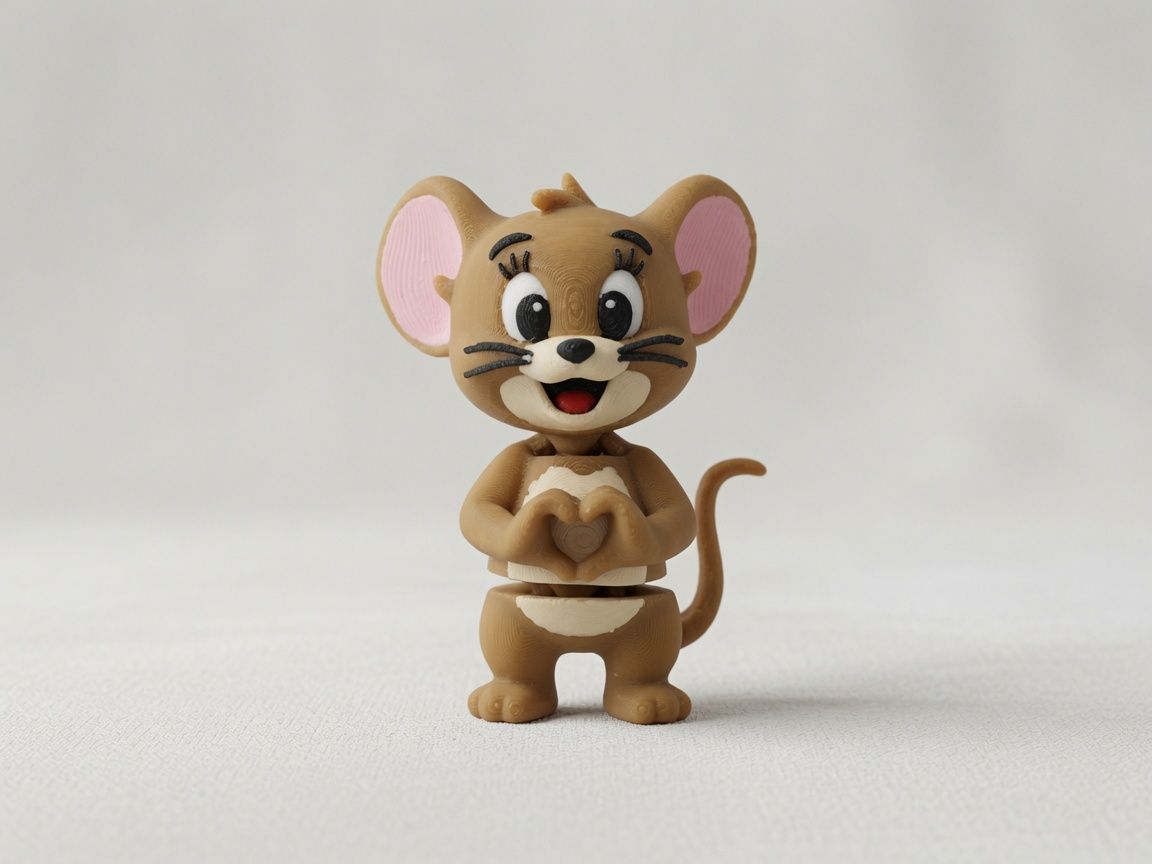 Jerry (Tom ve Jerry) mini flexi anahtarlık