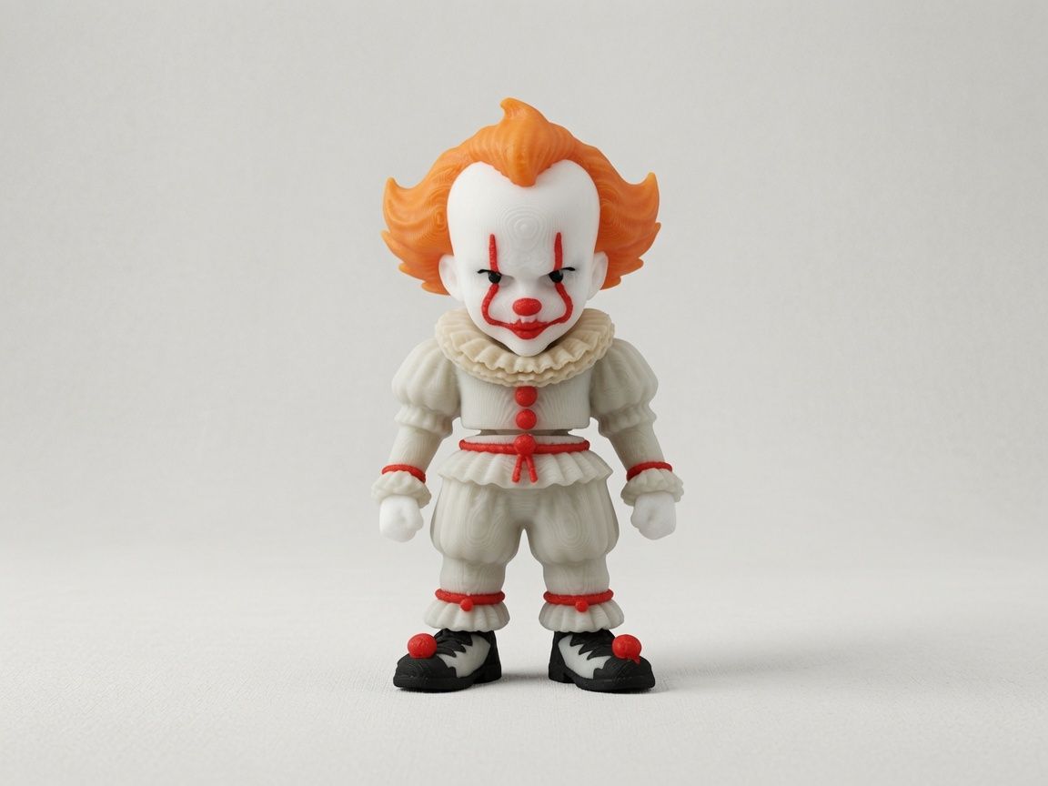 Pennywise mini flexi anahtarlık