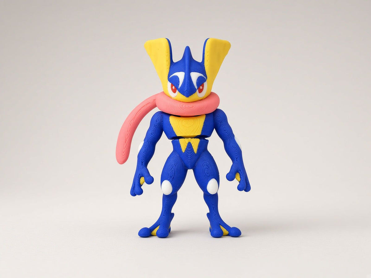 Greninja mini flexi anahtarlık