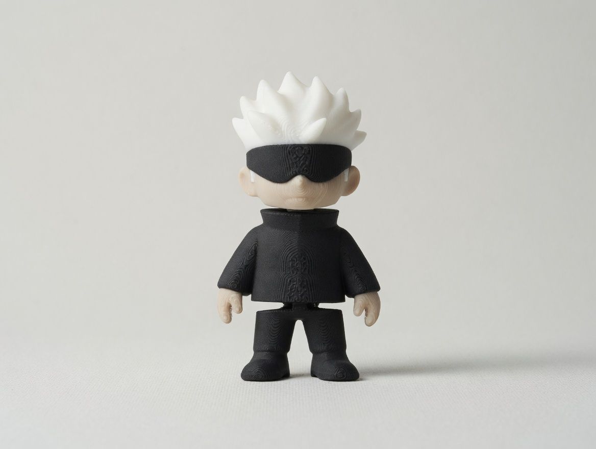 Satoru Gojo mini flexi anahtarlık
