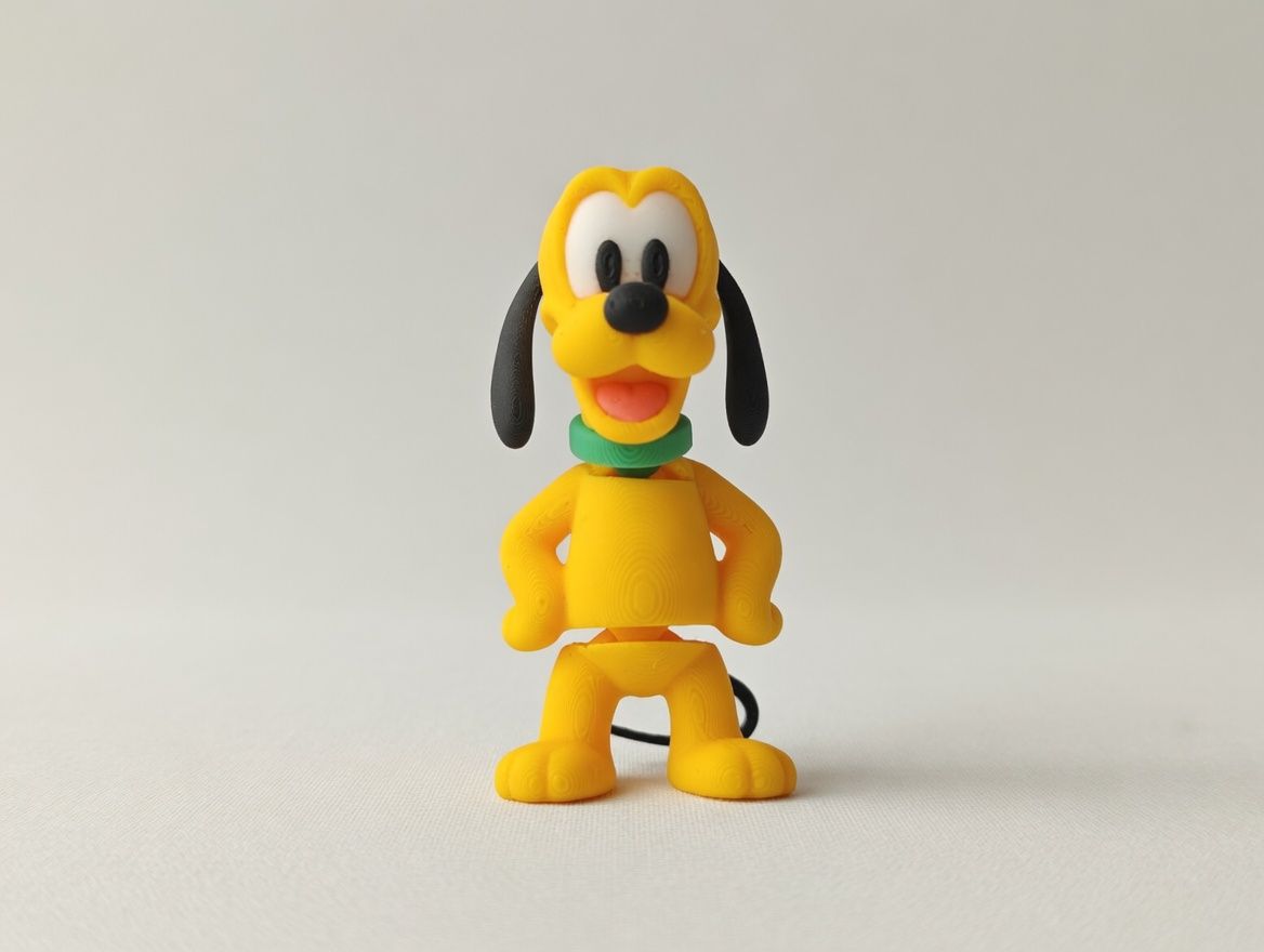 Pluto mini flexi anahtarlık