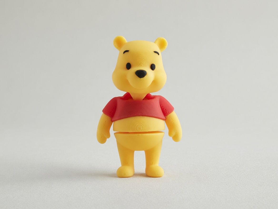 Winnie the Pooh mini flexi anahtarlık
