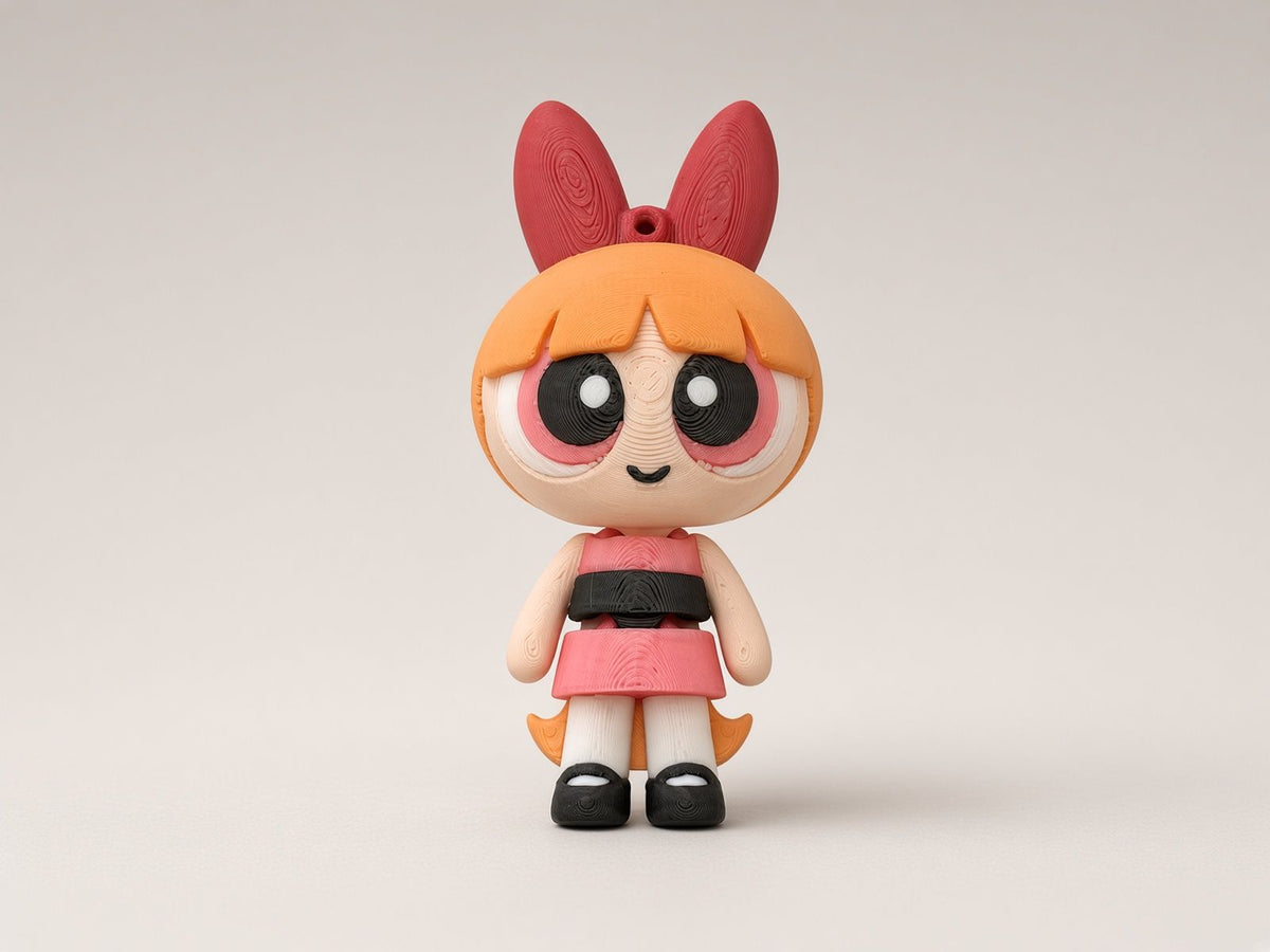 Blossom (Powerpuff Girls) mini flexi anahtarlık