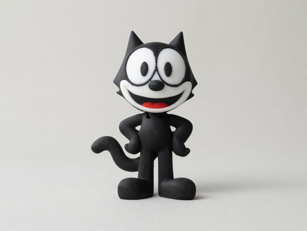 Kedi Felix mini flexi anahtarlık